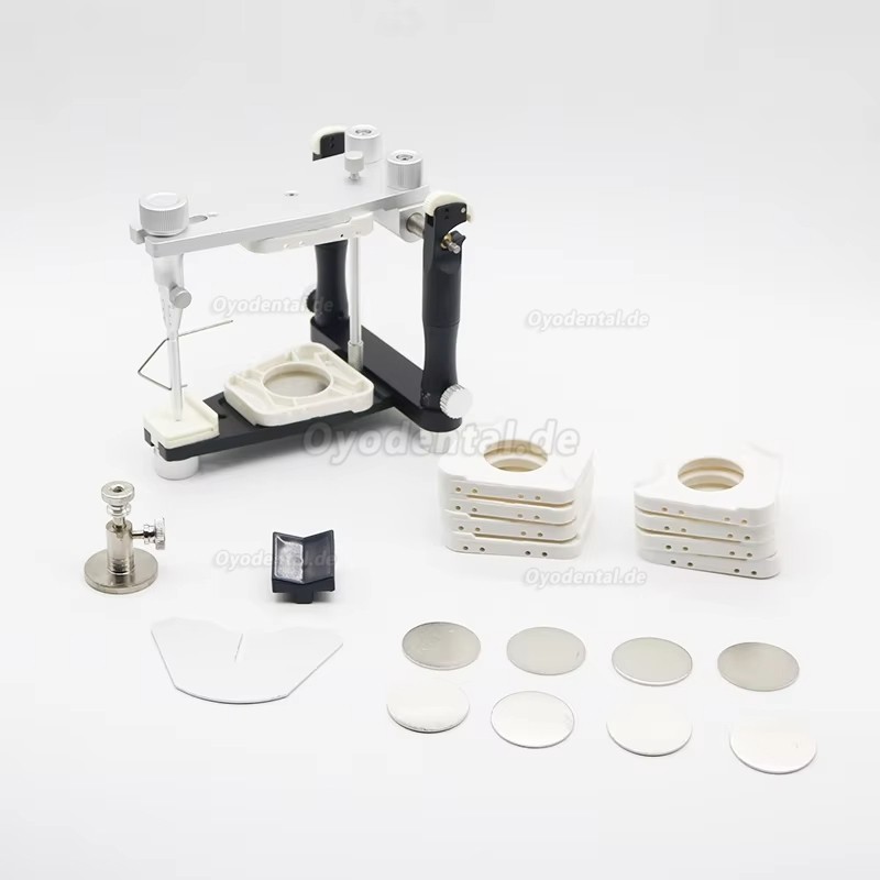 CL-3303 Semi-adjustierbarer Artikulator Dentallabor mit Gesichtsbogen Transferstand und T-Stativ Set